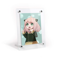 Load image into Gallery viewer, Acrylic Picture Frame Floating Look，3MM + 3MM Thickness Clear Photo Frame
