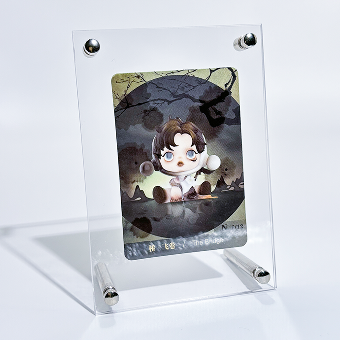 Acrylic Picture Frame Floating Look，3MM + 3MM Thickness Clear Photo Frame