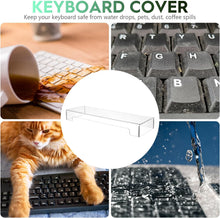 Load image into Gallery viewer, Acrylic Computer Keyboard Cover, Mechanical Keyboard Dust Cover PC Keyboard Cat Protector, Cat Keyboard Protector，Acrylic Computer Keyboard Cover, Mechanical Keyboard Dust Cover Keyboard Protector Cat Keyboard Covers
