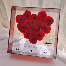 Load image into Gallery viewer, Personalized Mom Acrylic Flower Shadow Box Preserved Rose in a Acrylic Music Box- Premium Real Roses That Last 2 to 3 Years - Valentines Day Gifts for Her Birthday Gifts for Women Gifts Room Décor
